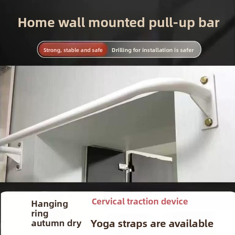 Home Gym Upper Body Workout - Bar Pull Up yang Dipasang di