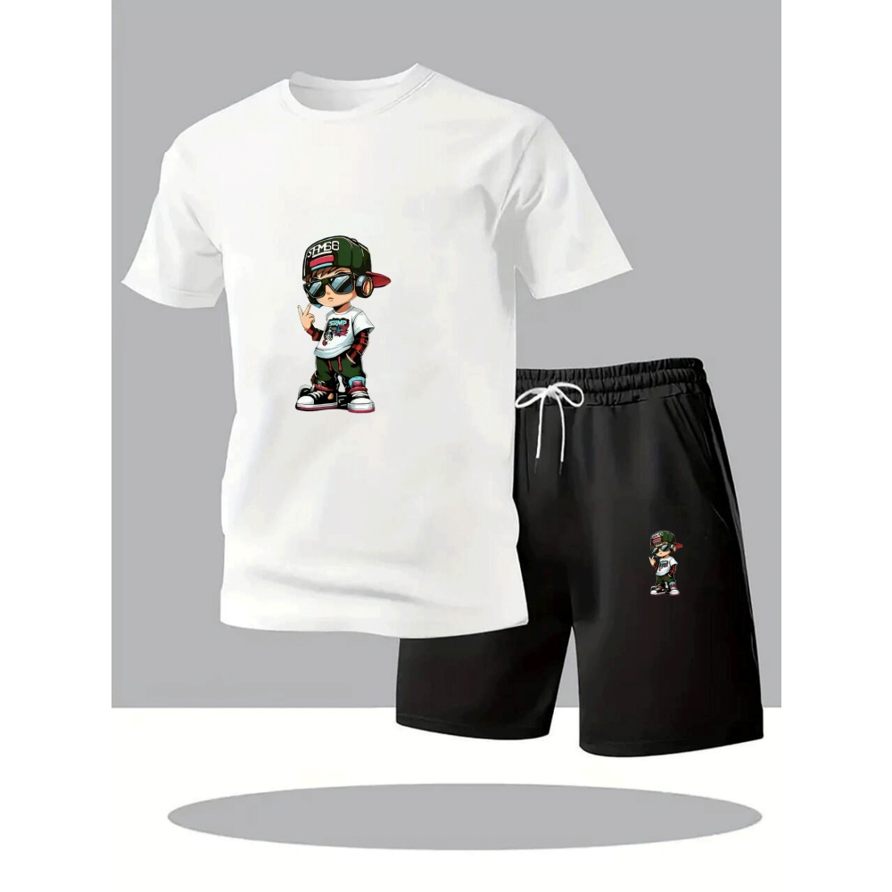 Home Gym Full Body - Promo Musim Panas Set Kaos Lengan