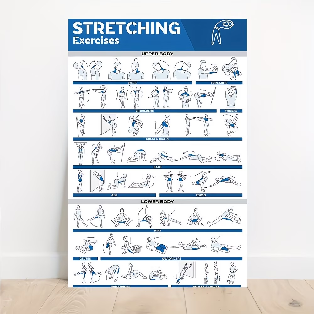 Home Gym Full Body - Lukisan Kanvas Cetak Seni Dinding Gym