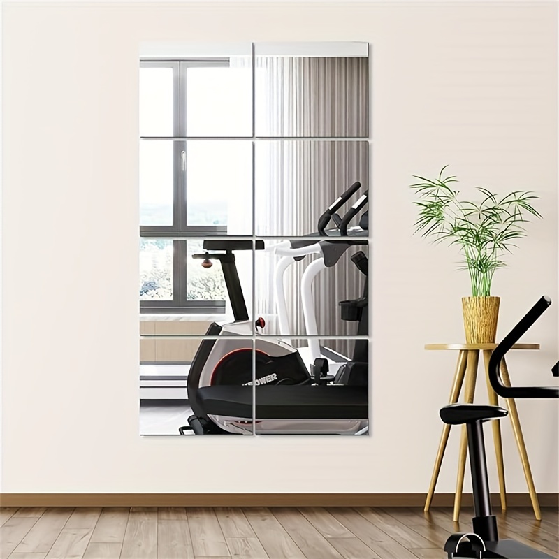 Home Gym Rental - Stiker Cermin Akrilik 2mm yang Indah,