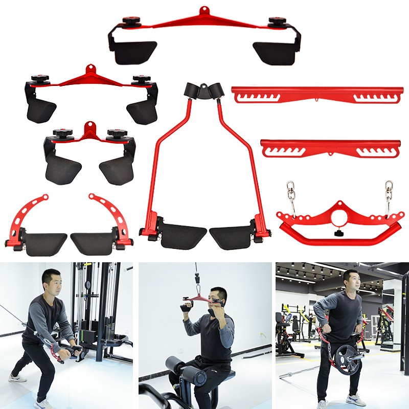 Home Gym Rowing Machine - Mesin Kabel Pulley Gym Bar Pull