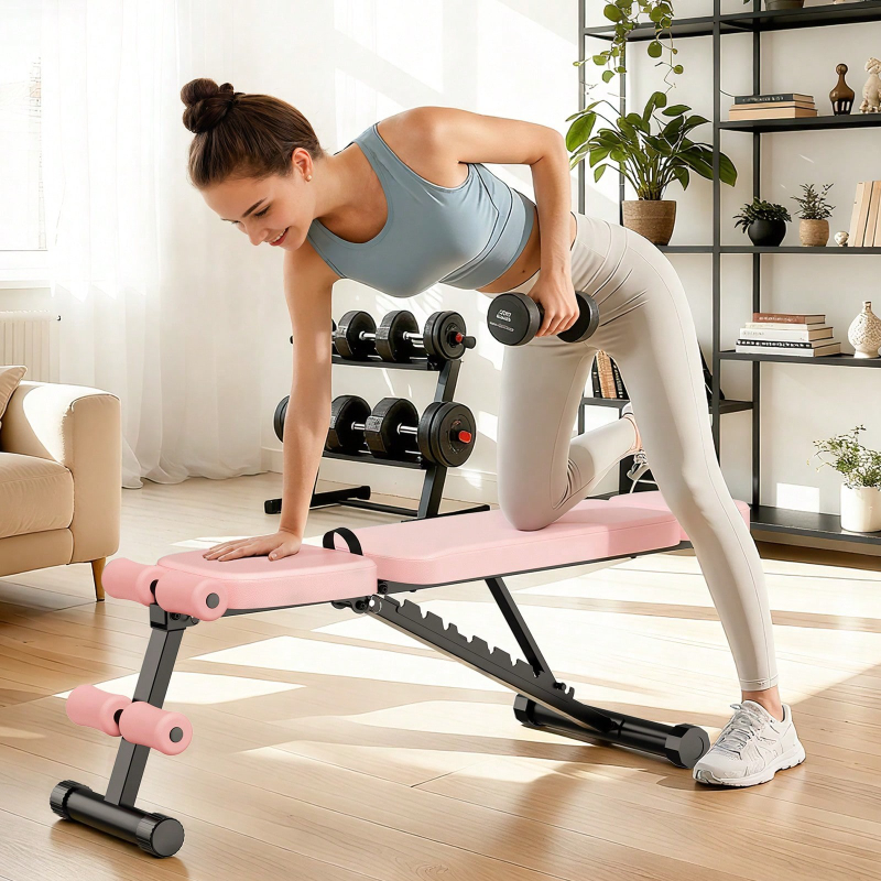 Home Gym Full Body - Bangku Angkat Beban 9 Posisi yang