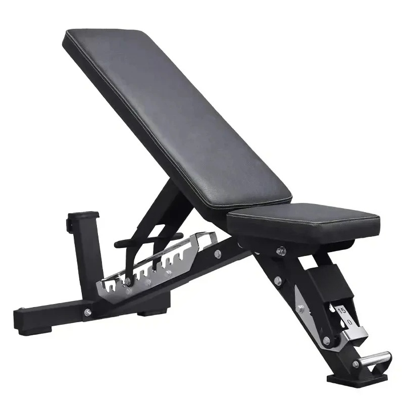 Home Gym Bench - Bangku Dumbbell Lipat yang Dapat Disesuaikan