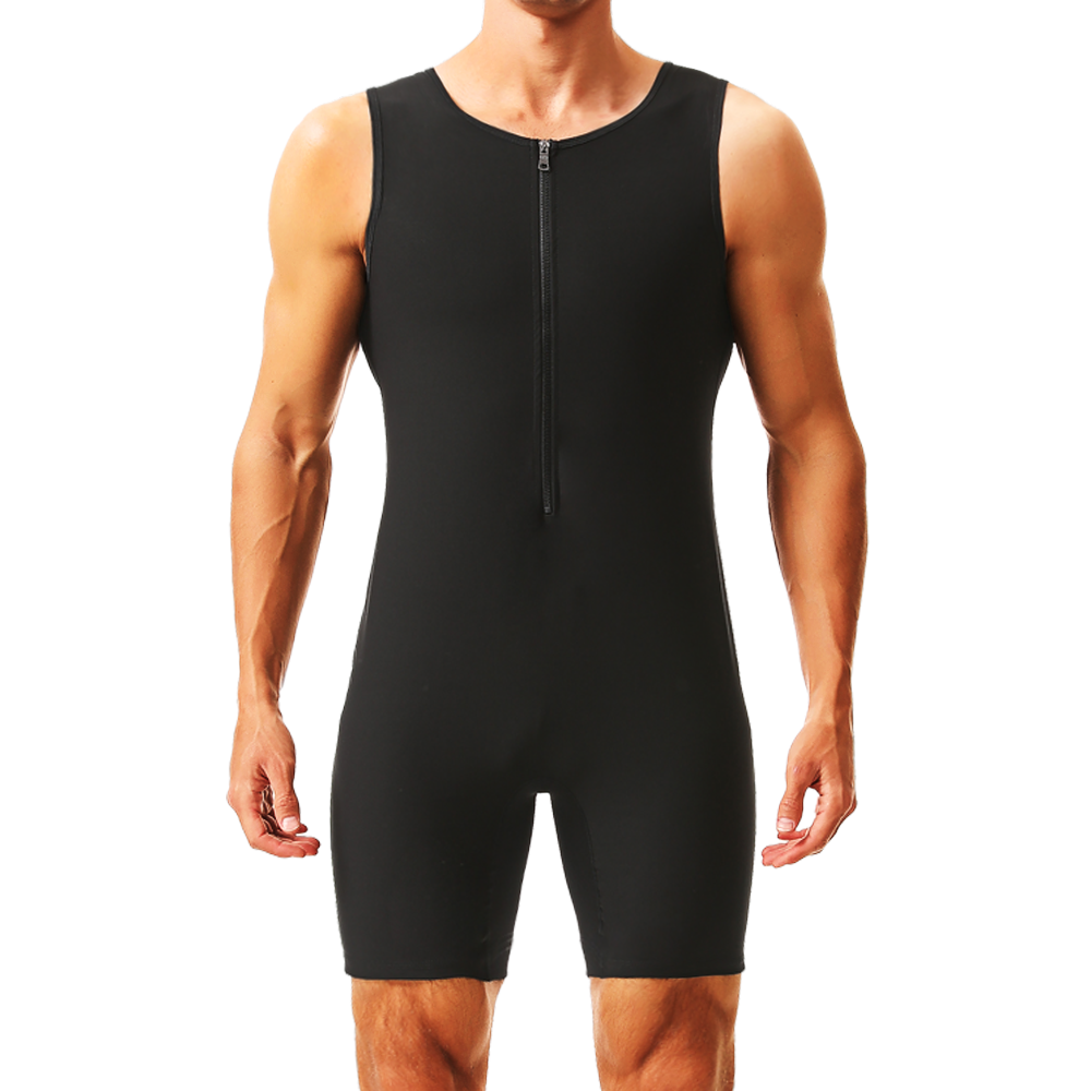 Setelan Sauna Pria Rompi Pemba - Home Gym Full Body ulasan dan harga