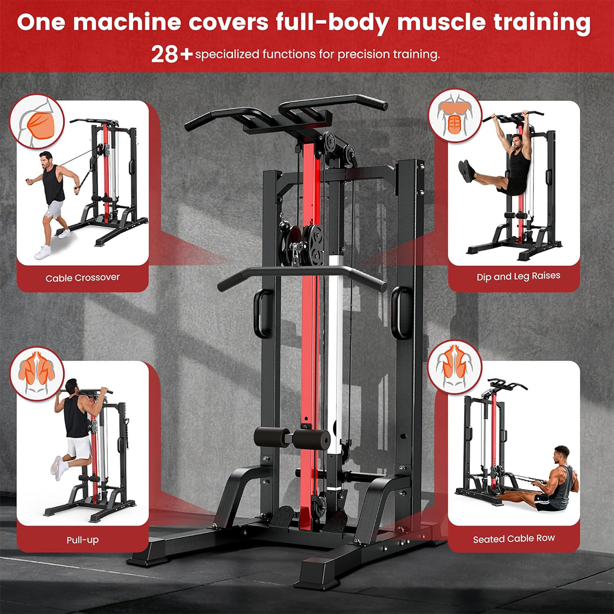 Mesin Gym Rumah Pooboo - Siste - Home Gym Rowing Machine ulasan dan harga