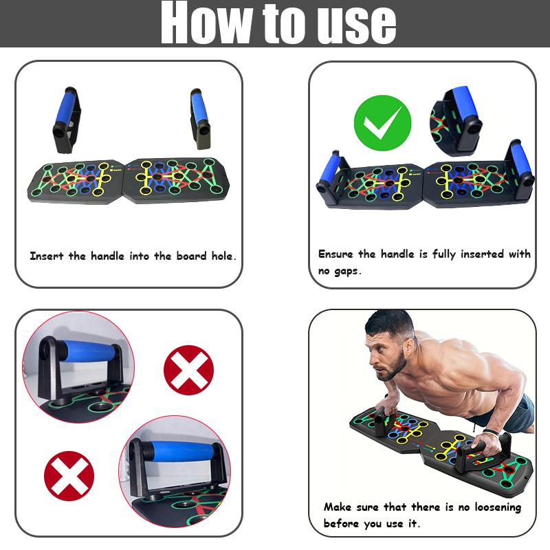 Papan Push Up yang Ditingkatka - Home Gym Upper Body Workout ulasan dan harga