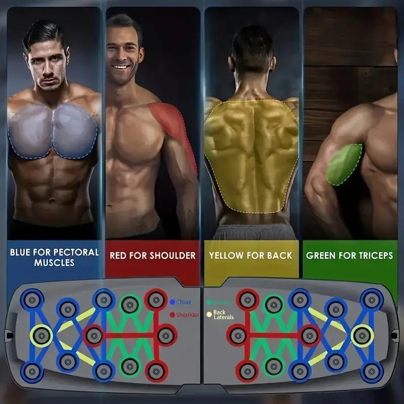 Papan Push Up yang Ditingkatka - Home Gym Upper Body Workout ulasan dan harga