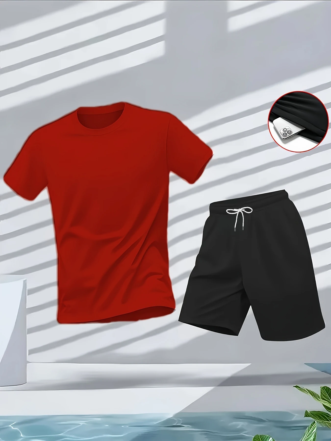 Setelan Pria 2 Potong Set Paka - Home Gym Full Body ulasan dan harga