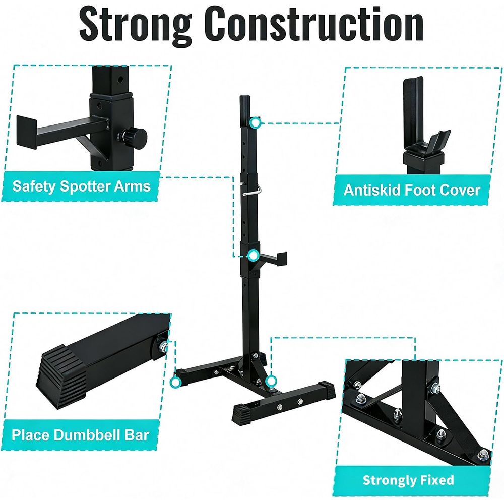 Rak Squat untuk Bench Press ya - Home Gym Bench ulasan dan harga