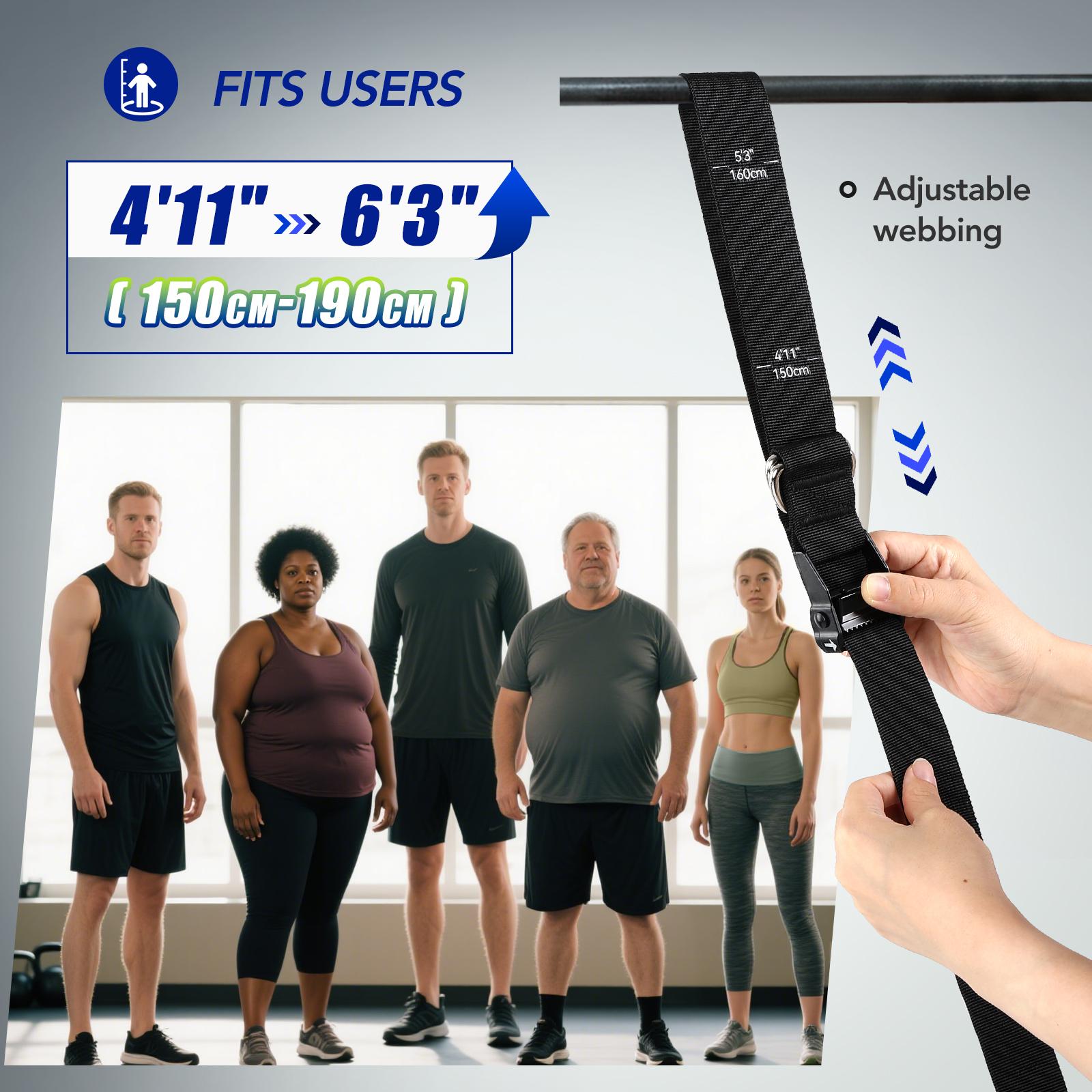 Set Tali Bantu Pull Up Heavy D - Home Gym Setup ulasan dan harga