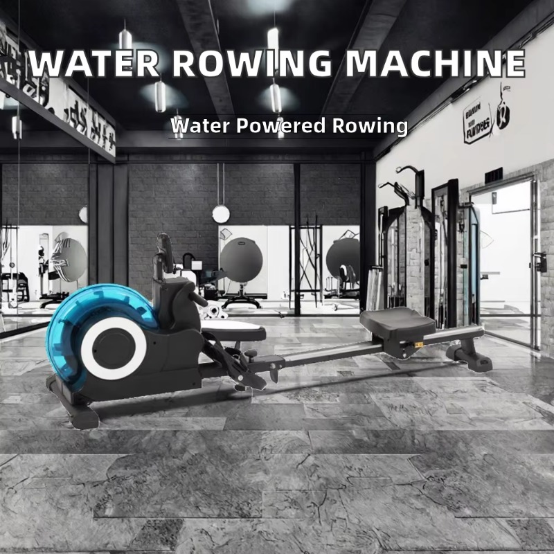 Mesin Dayung Tunggal LED Steel - Home Gym Rowing Machine ulasan dan harga