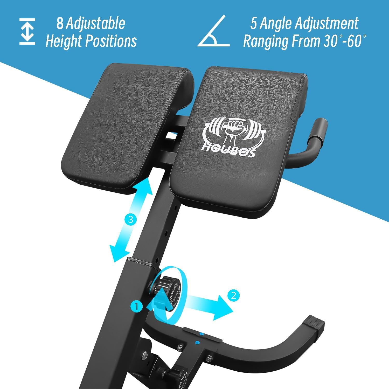 Bangku Ekstensi Punggung Lipat - Home Gym Bench ulasan dan harga