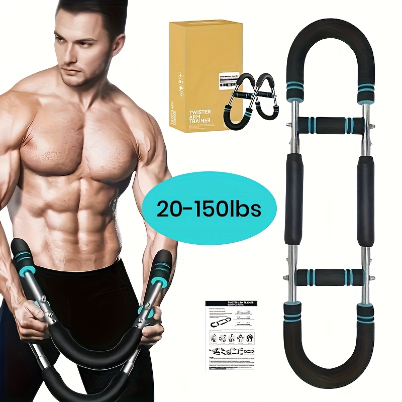 Power Twister Bar Alat Penguat - Home Gym Upper Body Workout ulasan dan harga