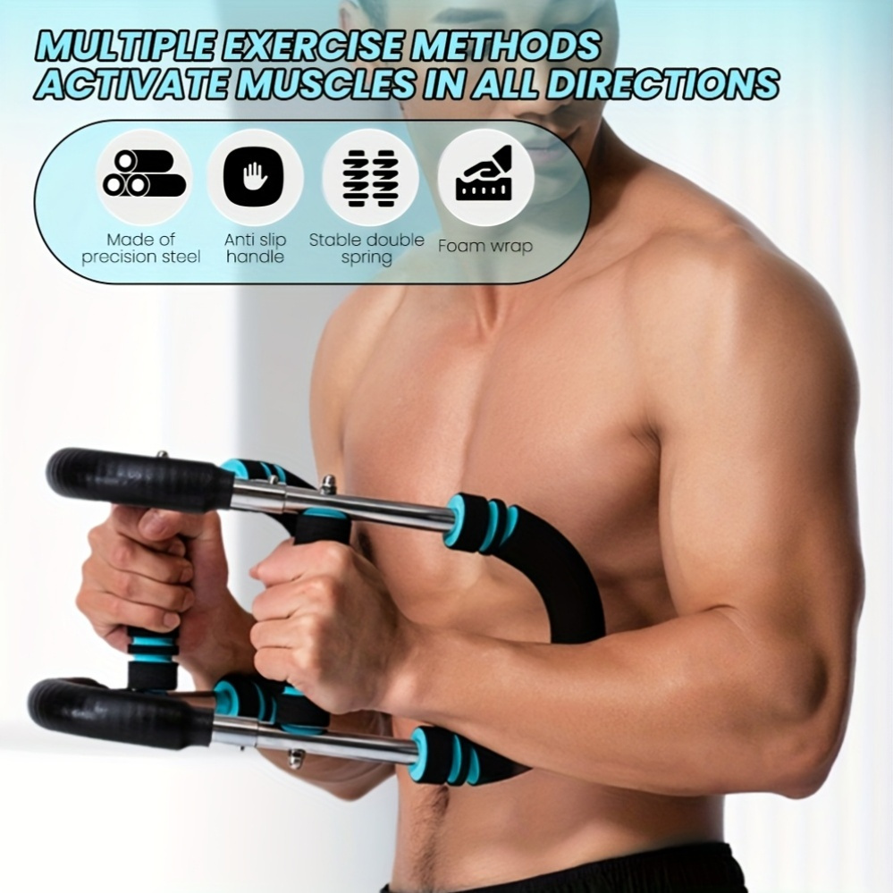 Power Twister Bar Alat Penguat - Home Gym Upper Body Workout ulasan dan harga