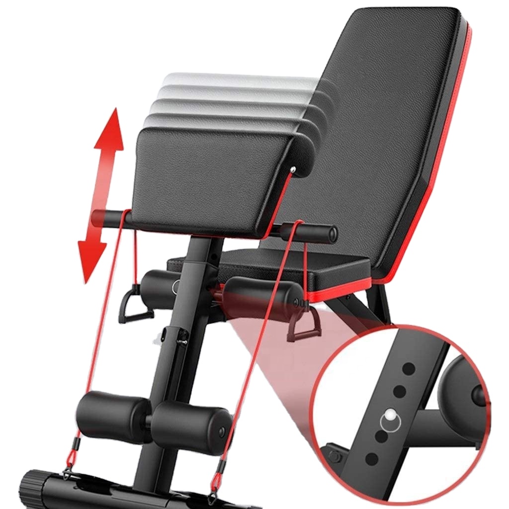 Kursi Angkat Beban Lipat yang  - Home Gym Bench ulasan dan harga