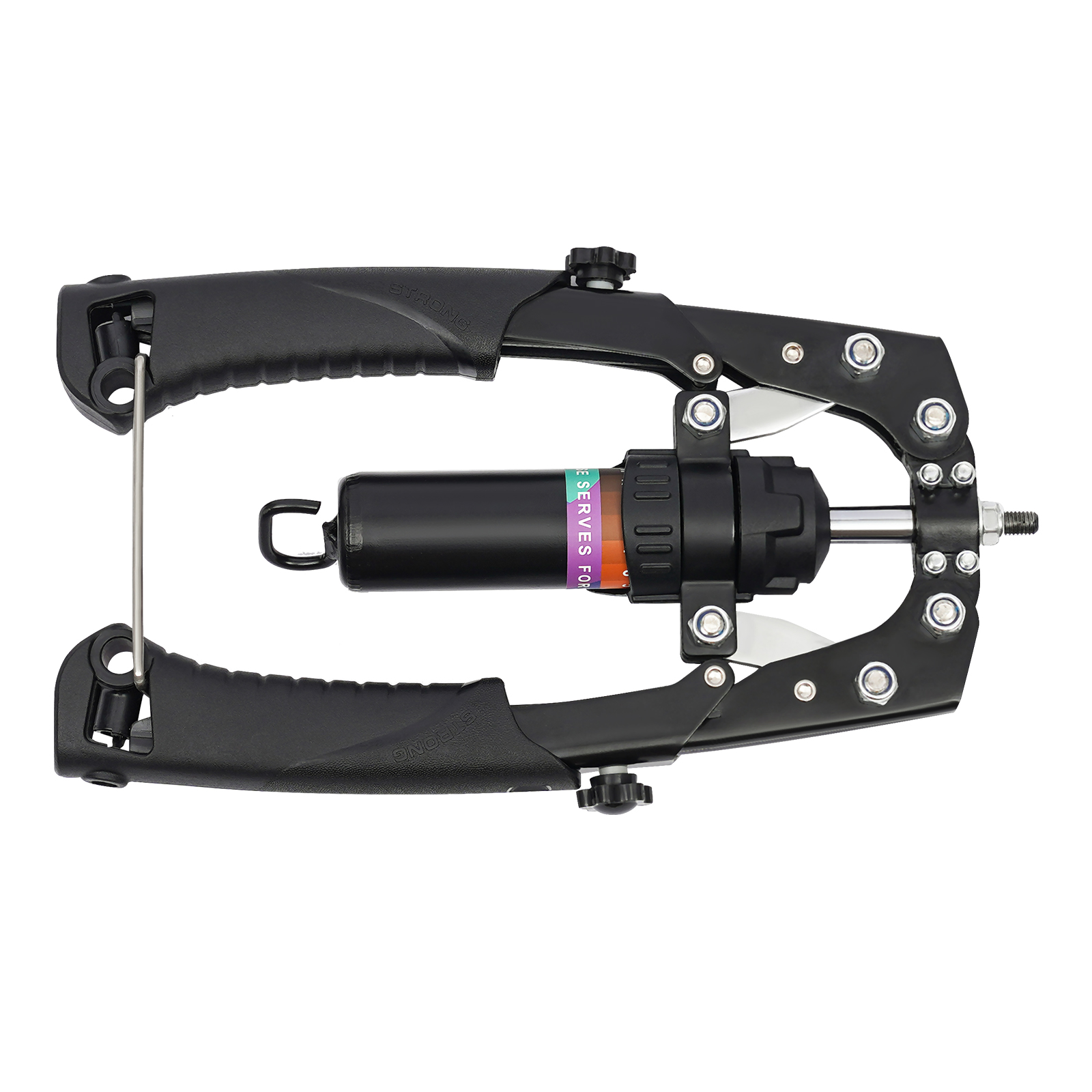 Alat Peregangan Hidrolik Hitam - Home Gym Upper Body Workout ulasan dan harga