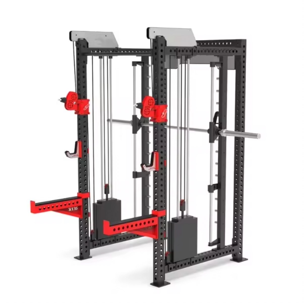 Rak Squat Cage Komersial Laris - Squat Rack Power ulasan dan harga