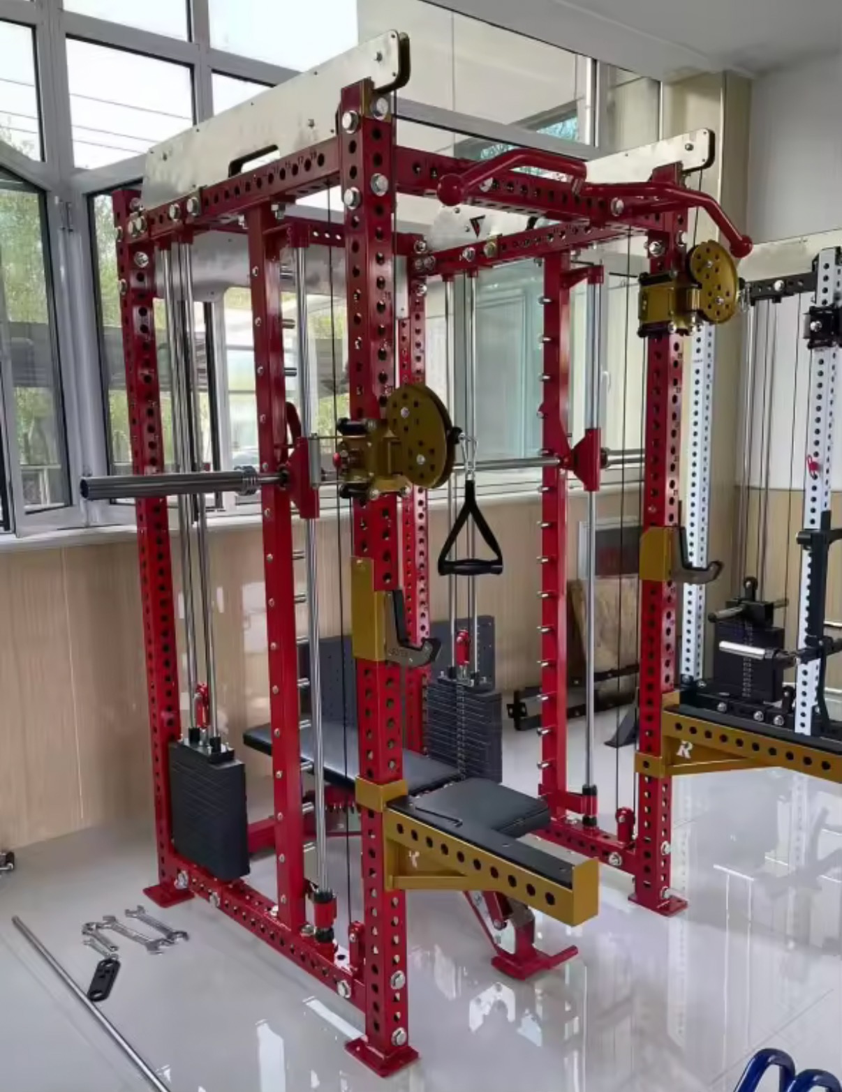 Rak Squat Cage Komersial Laris - Squat Rack Power ulasan dan harga