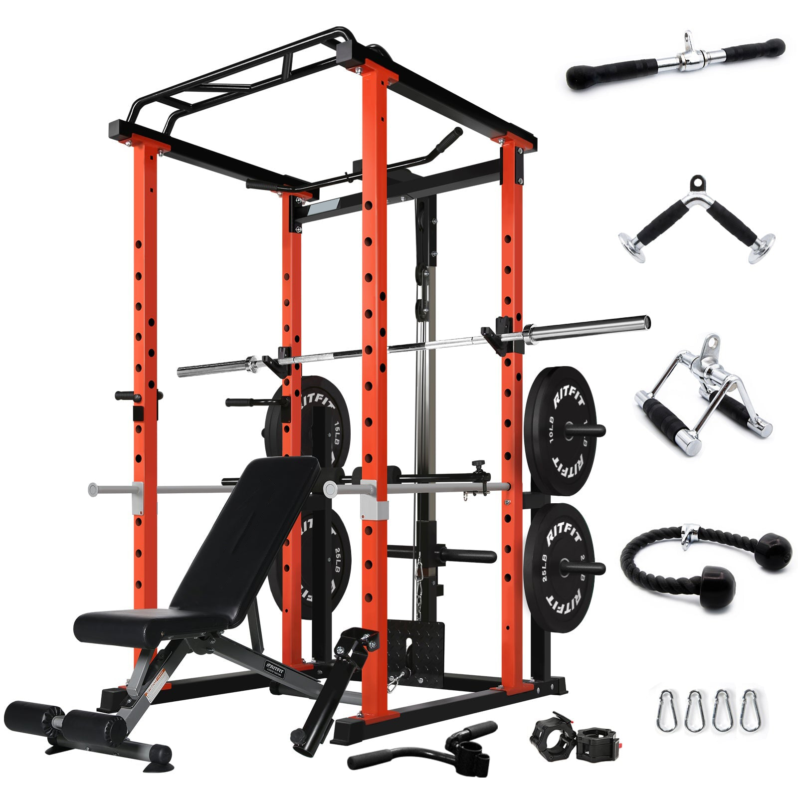 Rak Latihan Multifungsi Komers - Squat Rack Power ulasan dan harga