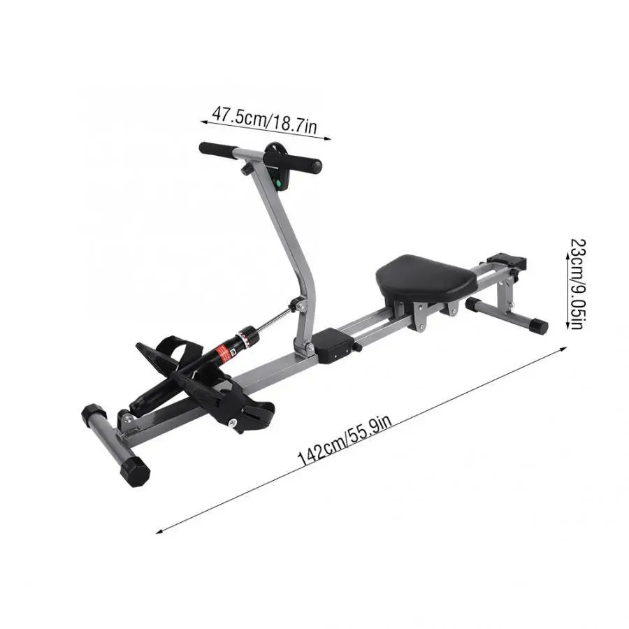 Mesin Dayung Lipat Hidrolik Be - Home Gym Rowing Machine ulasan dan harga