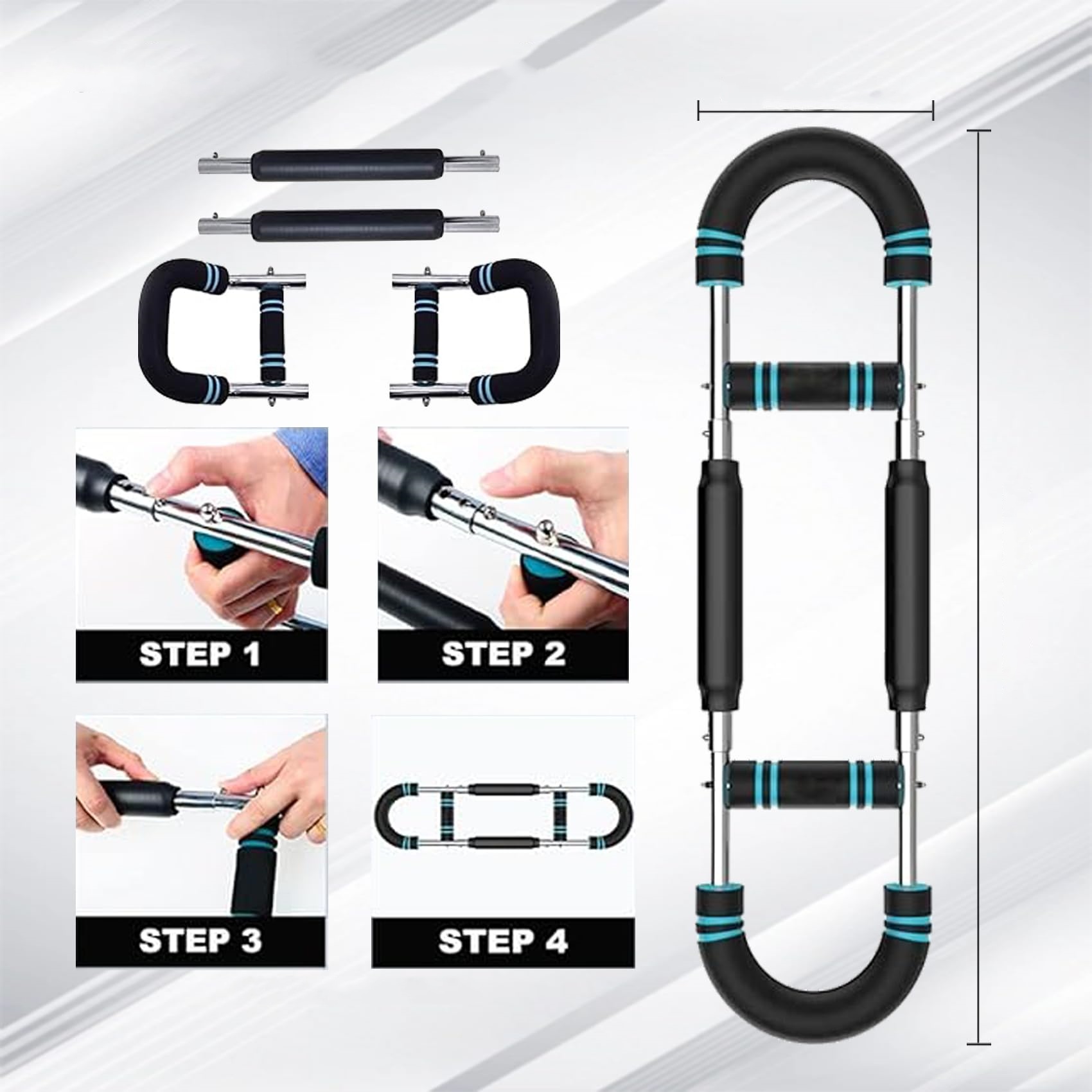 Alat Latihan Otot Lengan yang  - Home Gym Upper Body Workout ulasan dan harga