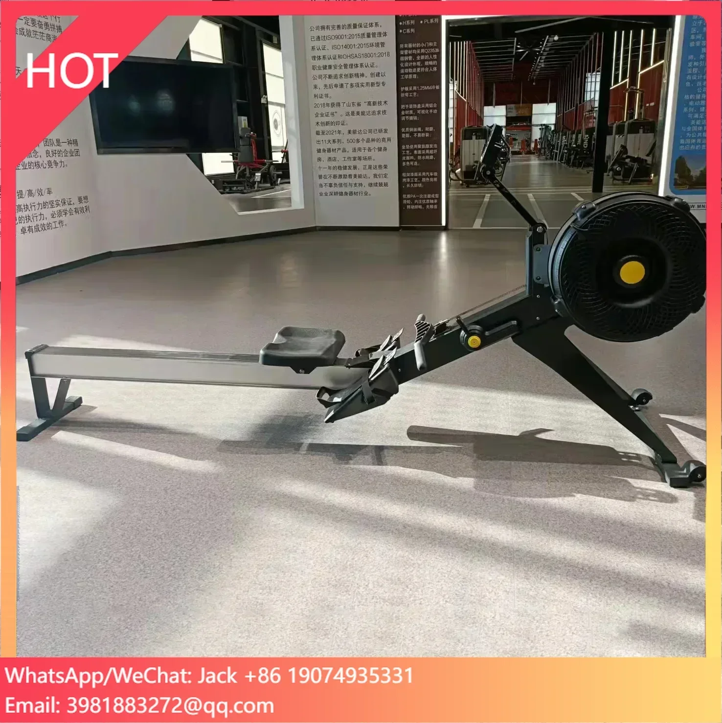 Peralatan Kebugaran Gym Komers - Home Gym Rowing Machine ulasan dan harga