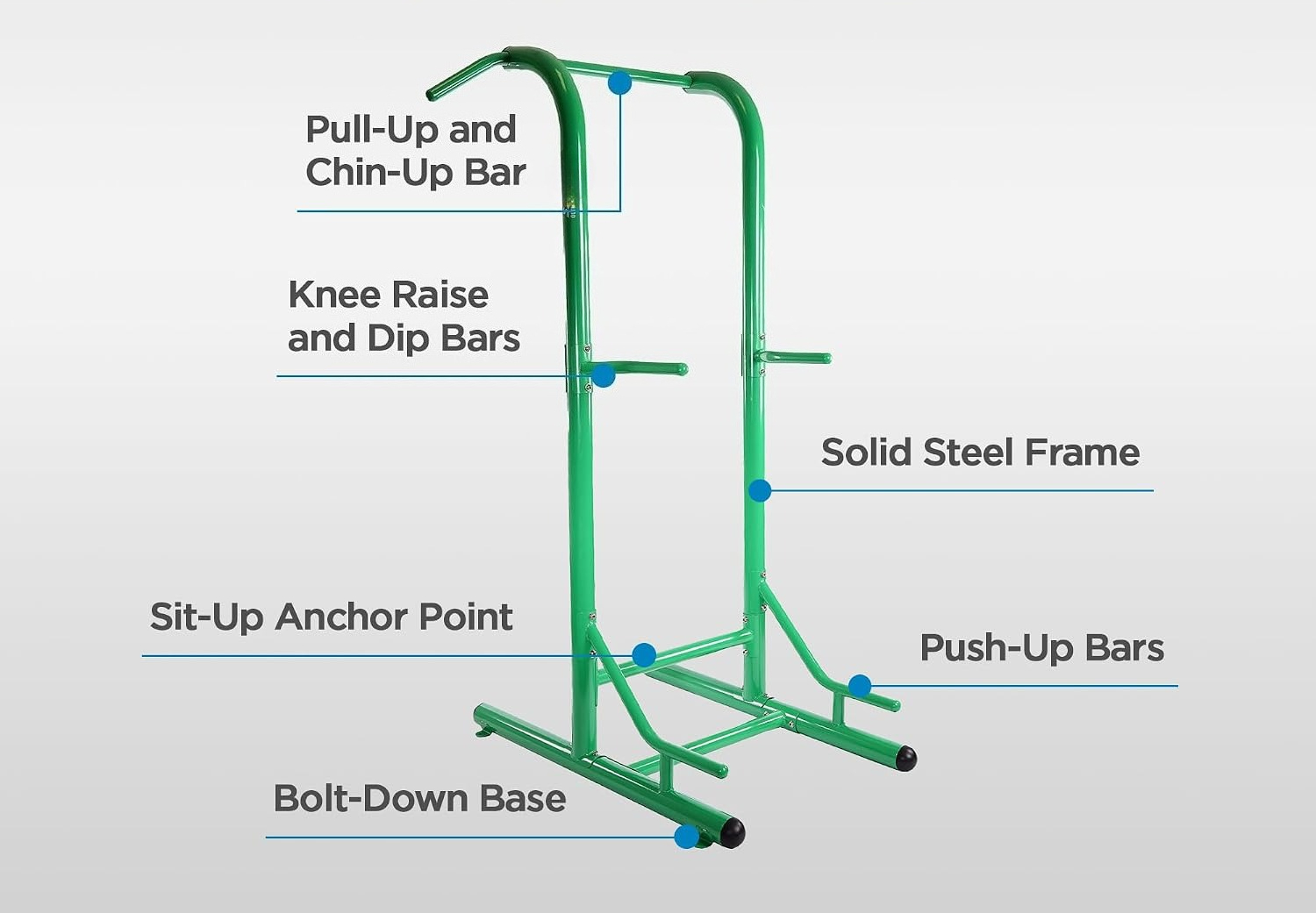 Tiang Pull Up Bar Berdiri Send - Home Gym Outdoor ulasan dan harga