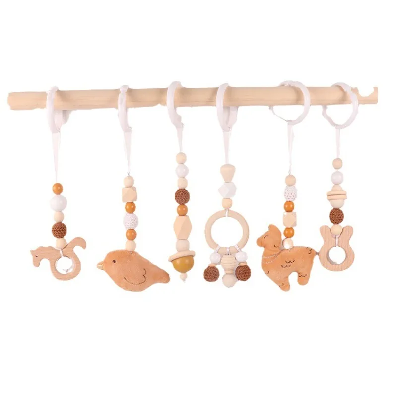 6 Buah Mainan Bayi Kayu Beech  - Home Gym Setup ulasan dan harga