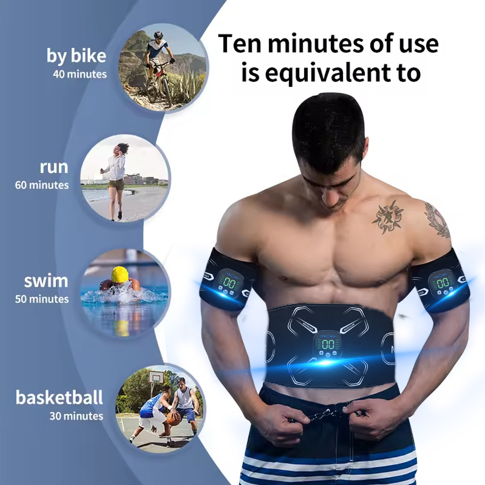 EMS Stimulator Otot Pelatih Pe - Home Gym Setup ulasan dan harga