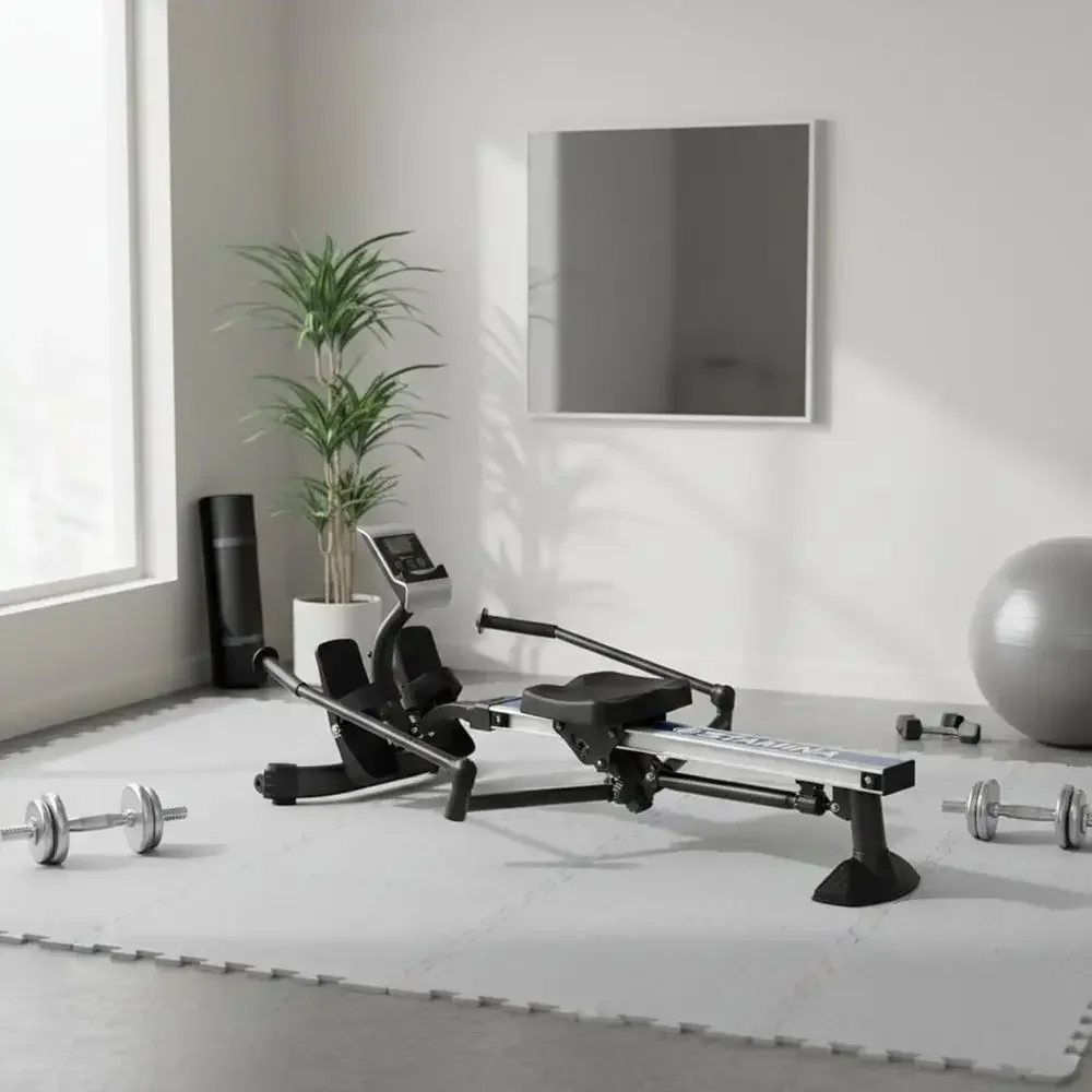 Mesin Dayung Hidrolik, Resiste - Home Gym Rowing Machine ulasan dan harga