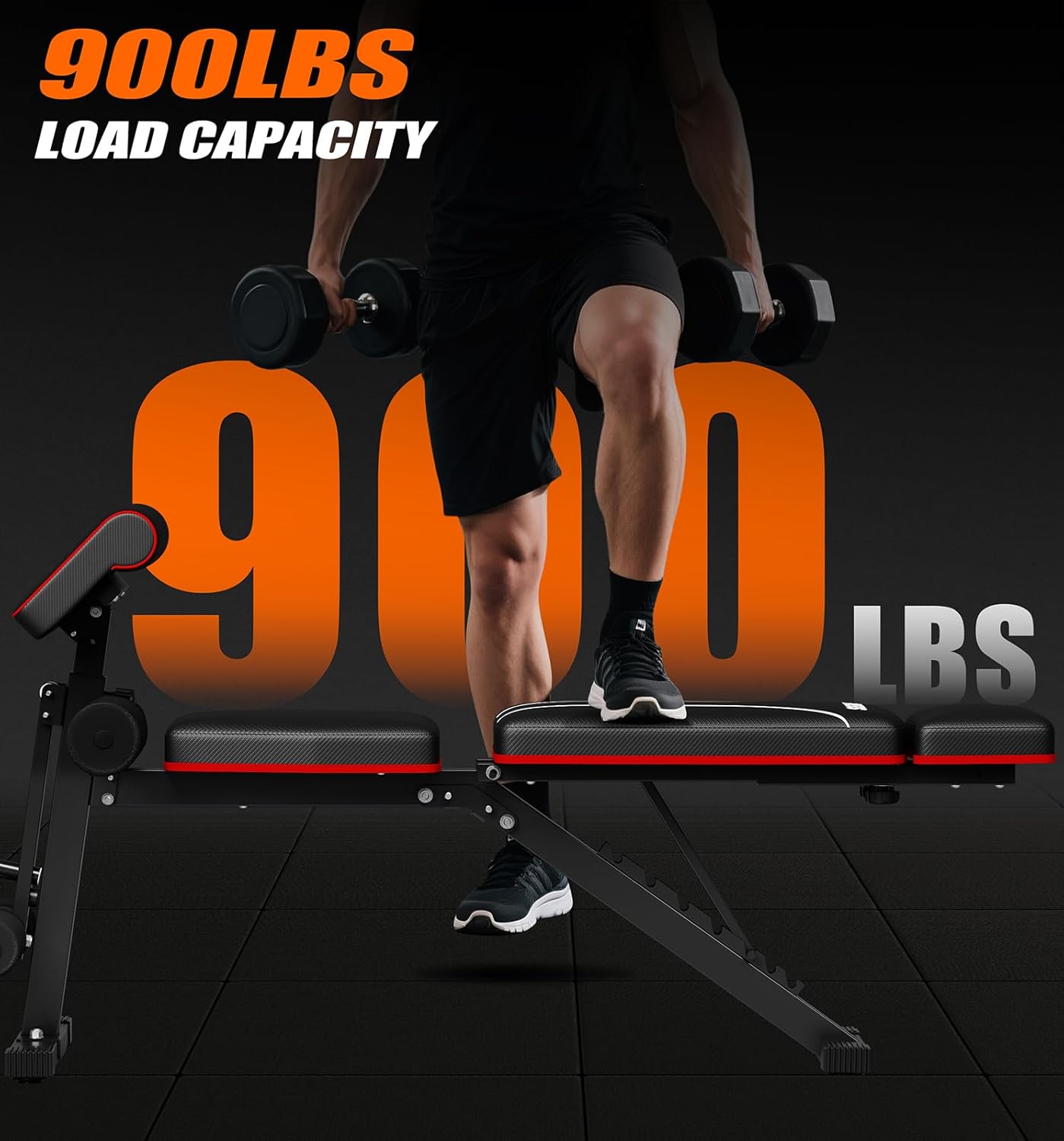 Bangku Angkat Beban Lipat untu - Home Gym Bench ulasan dan harga