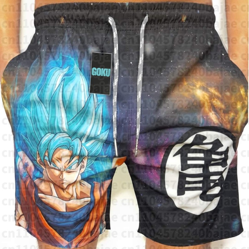 Celana Pendek Dragon Ball Z Go - Home Gym Outdoor ulasan dan harga