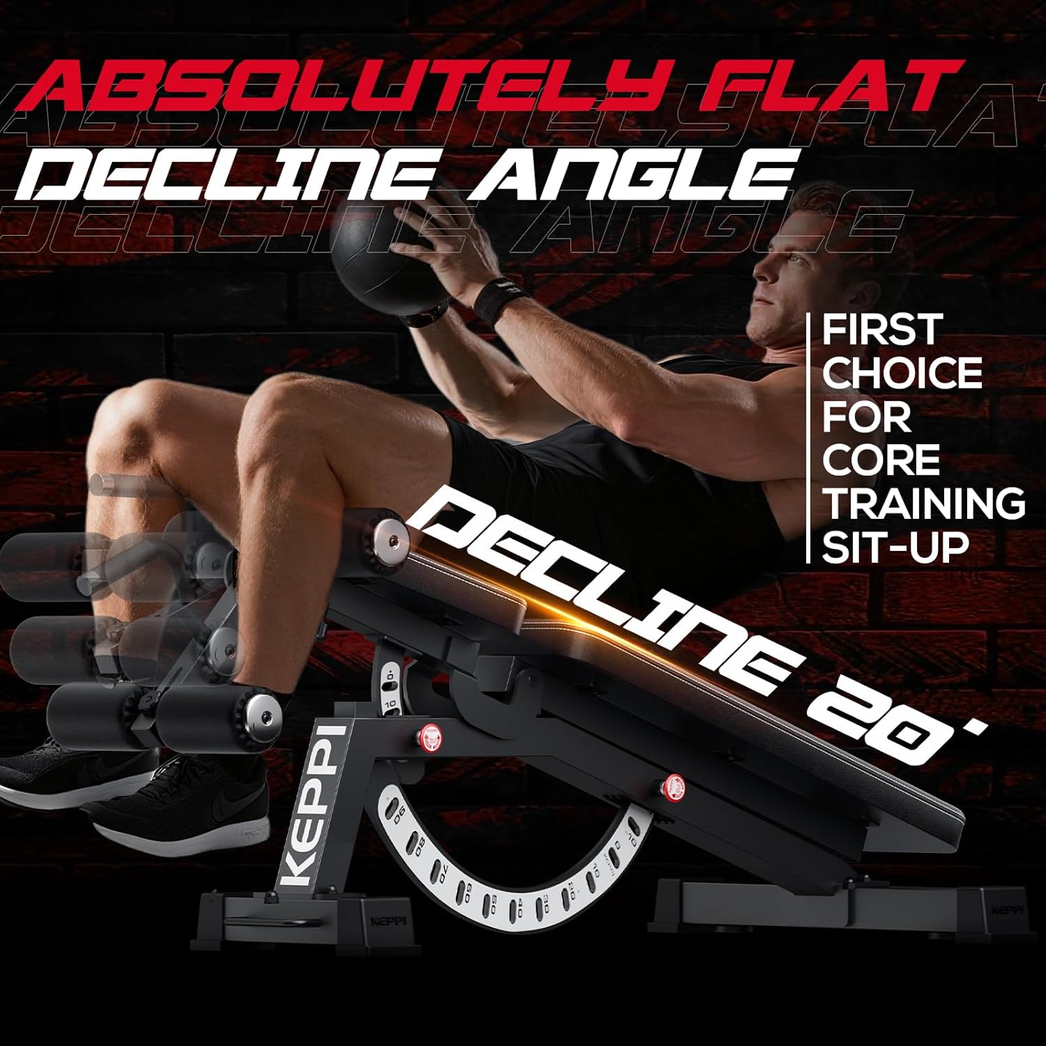 Bangku Latihan Kekuatan Gym Ru - Home Gym Bench ulasan dan harga